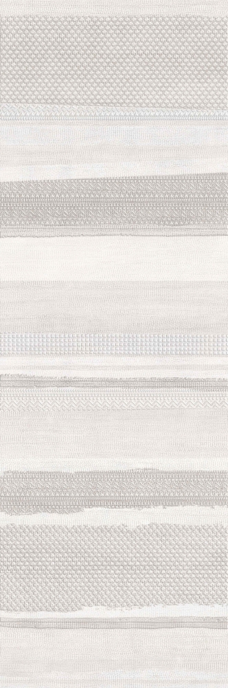 Керамическая плитка Creto Вставка Carpet Vetro pearl W \ DEC  M 25х75 NR Satin 1